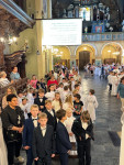 PIELGRZYMKA DZIECI PIERWSZOKOMUNIJNYCH DO KALWARII ZEBRZYDOWSKIEJ I WADOWIC